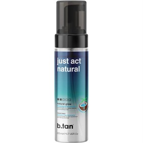 Bild på b.tan Just Act Natural Self Tan Mousse 200 ml