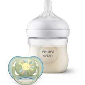 Bild på Philips Avent Baby Gift Set, 1 flaska Natural Response, 1 Ultra Air napp