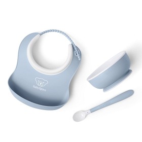 Bild på BabyBjörn Matningsset 3 delar Blekblå
