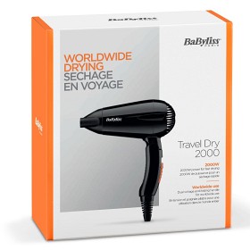 Bild på BaByliss Hårfön Travel Dry 2000