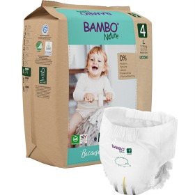 Bild på Bambo Nature Pants stl 4 (7-14 kg) 20 st