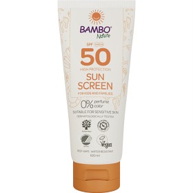 Bild på Bambo Nature Solkräm SPF 50, 100 ml