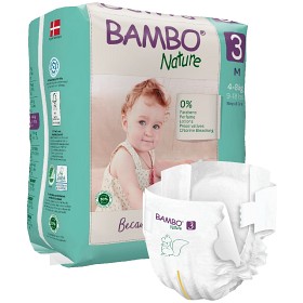 Bild på Bambo Nature storlek 3 (4-8 kg) 28 st