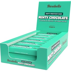 Bild på Barebells Soft Protein Bar Minty Chocolate 12 st