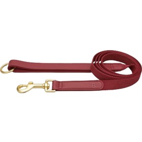 Bild på Barkalot Vinrött Veganskt Läder Hundkoppel