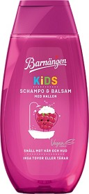 Bild på Barnängen Kids Schampo & Balsam Hallon 250 ml