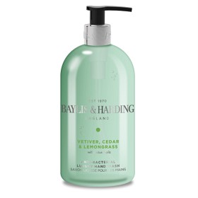 Bild på Baylis & Harding Antibacterial Vetiver, Cedar & Lemongrass Hand Wash 500 ml