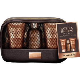 Bild på Baylis & Harding Men`s Black Pepper & Ginseng Travel Wash Bag Gift Set 200 ml