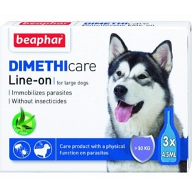 Bild på Beaphar Dimethicare Line-on hund 30 kg 3 x 4,5 ml