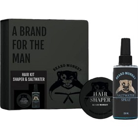 Bild på Beard Monkey Gift Set Hair Shaper & Salt Water Spray