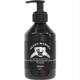 Bild på Beard Monkey Hair & Body Wash Licorice 250 ml