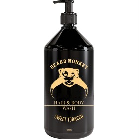 Bild på Beard Monkey Hair & Body Wash Sweet Tobacco 1000 ml