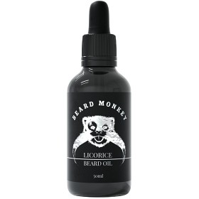 Bild på Beard Monkey Beard Oil Licorice 50 ml