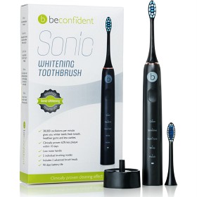 Bild på Beconfident Sonic Whitening eltandborste Black/Rose Gold
