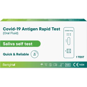 Bild på Beright Covid-19 Antigentest Saliv självtest 1 st