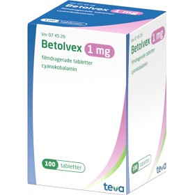Bild på Betolvex, filmdragerad tablett 1 mg 100 st