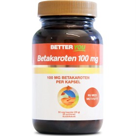 Bild på Better You Betakaroten 100 mg 50 kapslar