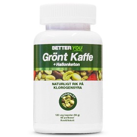 Bild på Better You Grönt Kaffe + Hallonketon 120 kapslar