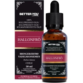 Bild på Better You Hallonfröolja Kallpressad 30 ml