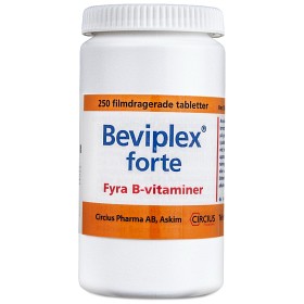 Bild på Beviplex forte, filmdragerad tablett 250 st