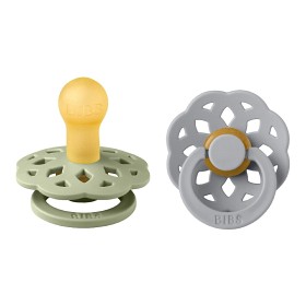 Bild på BIBS Boheme 2-pack Latex Size 1 Sage/Cloud