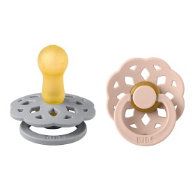 Bild på BIBS Boheme 2-pack Latex Size 2 Cloud/Blush