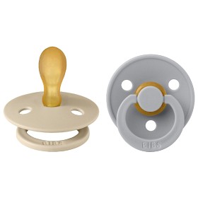 Bild på BIBS Colour 2-pack Latex Size 2 Symmetrical Vanilla/Cloud