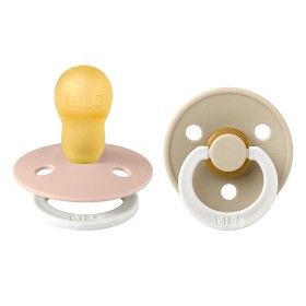 Bild på BIBS Colour 2-pack Latex Size 3 Blush Glow/Vanilla Glow
