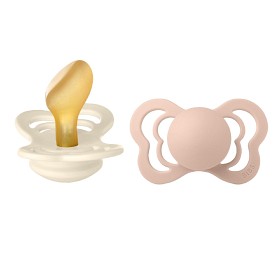 Bild på BIBS Couture 2-pack Latex Size 2 Ivory/Blush