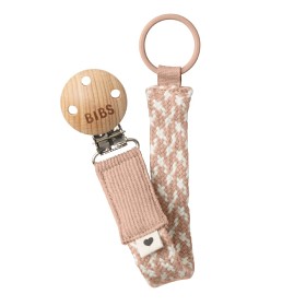 Bild på BIBS Paci Braid napphållare Blush/Ivory