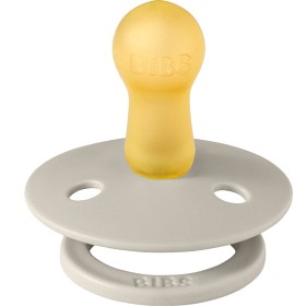 Bild på BIBS Pacifier Studio Colour Block Latex Size 2 Sand/Ivory