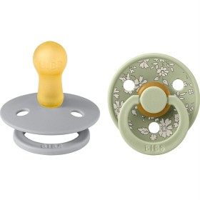 Bild på BIBS x Liberty Colour 2-pack Latex Size 2 Capel Sage Mix