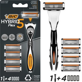 Bild på BIC Hybrid Flex 5 rakhyvel Starter Kit