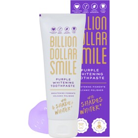 Bild på Billion Dollar Smile Purple Whitening Toothpaste 75 ml