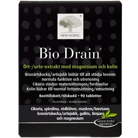 Bild på New Nordic Bio Drain 90 tabletter