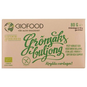 Bild på Biofood Grönsaksbuljong tärningar 80 g