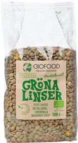 Bild på Biofood Gröna linser 500 g