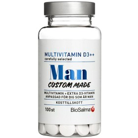 Bild på BioSalma Multivitamin D3++ Man 100 tabletter