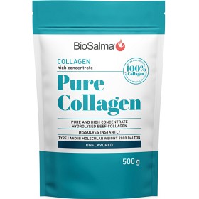 Bild på Biosalma Pure Collagen 100% collagen 500 g