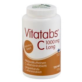 Bild på Biosan Vitatabs C-vitamin 1000 mg Long 120 tabletter