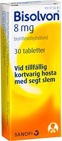 Bild på Bisolvon tablett 8 mg 30 st