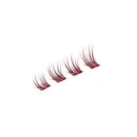 Bild på Blik. Self Stick Lash Clusters Burgundy 0.1