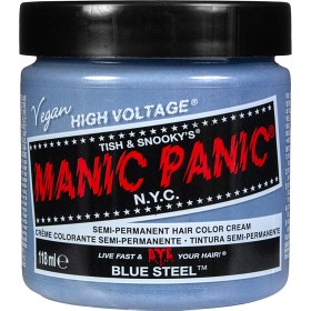 Bild på Manic Panic Semi-Permanent Hair Color Cream Blue Steel 118 ml