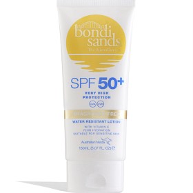 Bild på Bondi Sands SPF50+ Fragrance Free Body Suncreen Lotion 150 ml