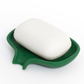 Bild på Bosign Tvålfat i silikon Small Mörkgrön