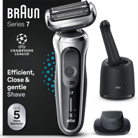 Bild på Braun Series 7 71-S7200cc rakapparat med precisionstrimmer, Silver