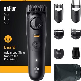 Bild på Braun Skäggtrimmer Series 5 +8 Stylingverktyg BT5560 Svart