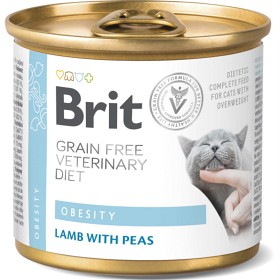 Bild på Brit GF Vet Diet Cat Cans Obesity 200 g