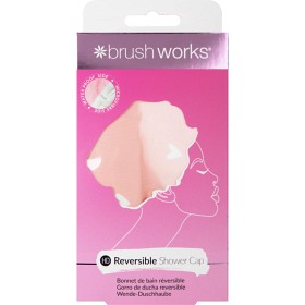 Bild på Brushworks Reversible Shower Cap Heart Pattern