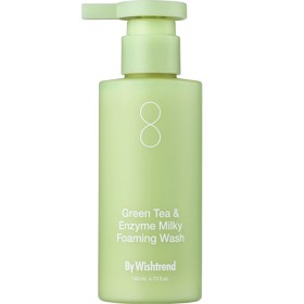 Bild på By Wishtrend Green Tea & Enzyme Milky Foaming Wash 140 ml